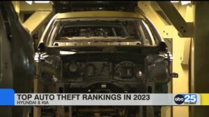 Top Auto Theft Ranking In 2023