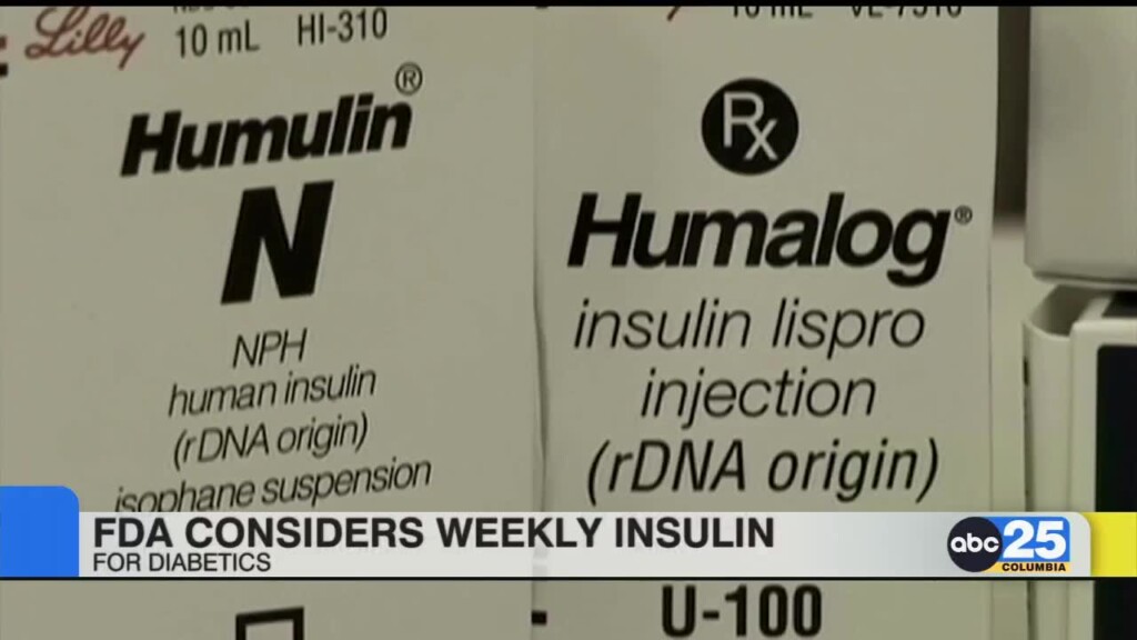Fda Considers Weekly Insulin
