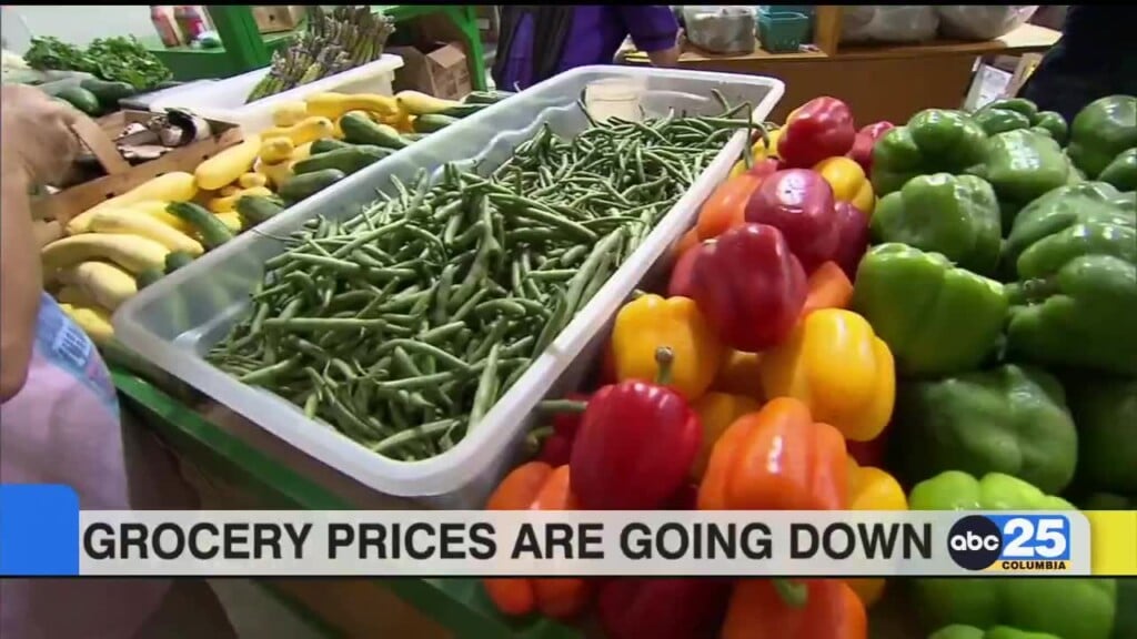 Grocery Prices Are Going Down