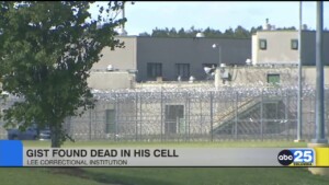 Man Found Dead In Cell