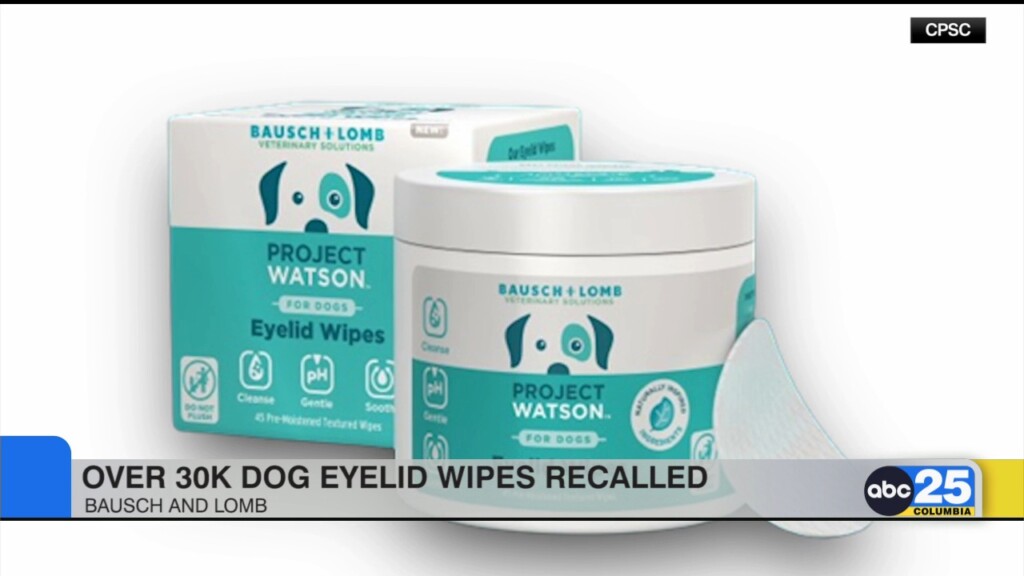Recall Alert: Dog Eye Wipes Recalled For Potential Bacteria, Fungi Exposure