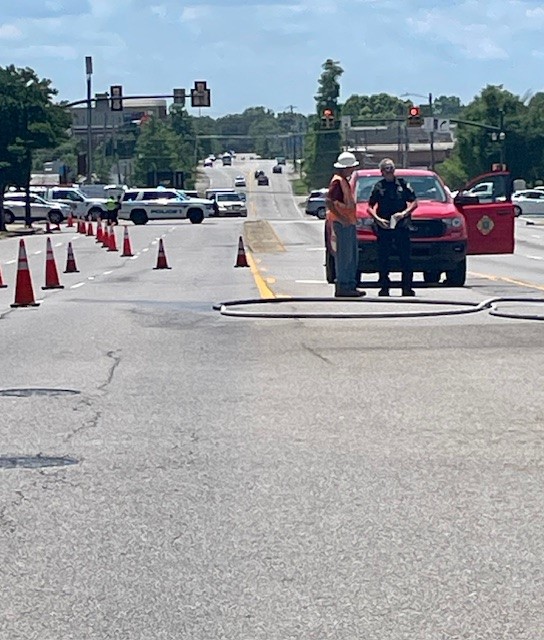 Columbia Gas Line Leak 1