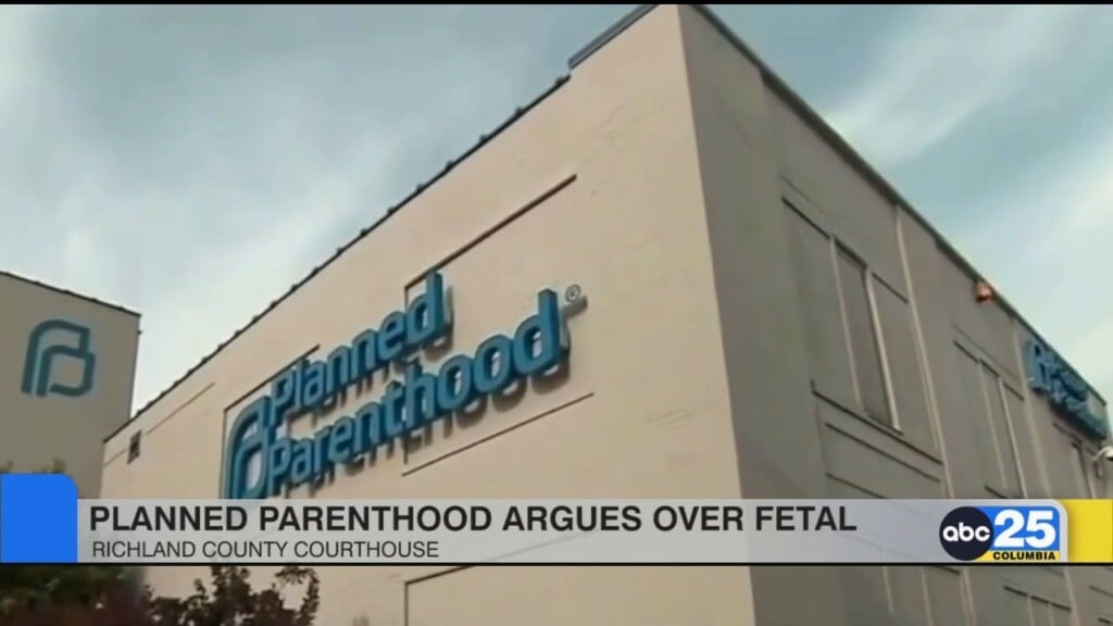 Planned Parenthood Argues Over Sc Fetal Heartbeat Ban