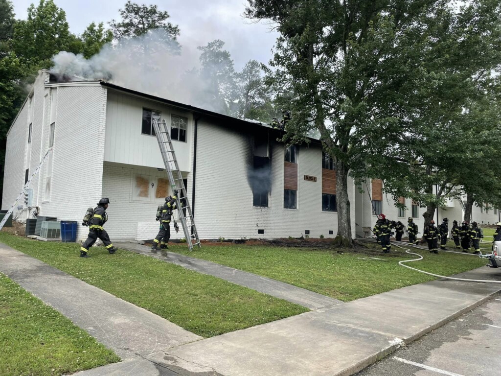 Columbia Apartment Fire 1