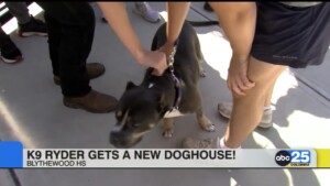 Rcsd K9 Officer Ryder Gets A New Doghouse