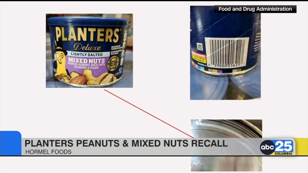 Planters Peanuts And Mixed Nuts Recall