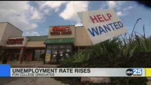 Umemployment Rates Rise For College Grads