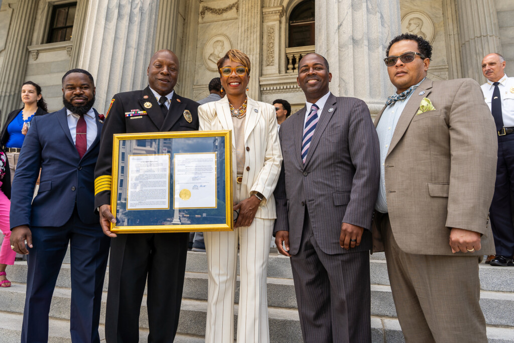 Columbia Richland Fire Chief Aubrey Jenkins Honored