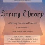 Bhs Spring Orchestra Concert Travel In Time Space Flyer Page 1