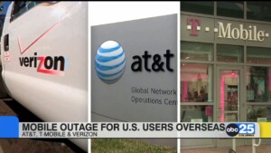 Mobile Outage For U.s. Users Overseas