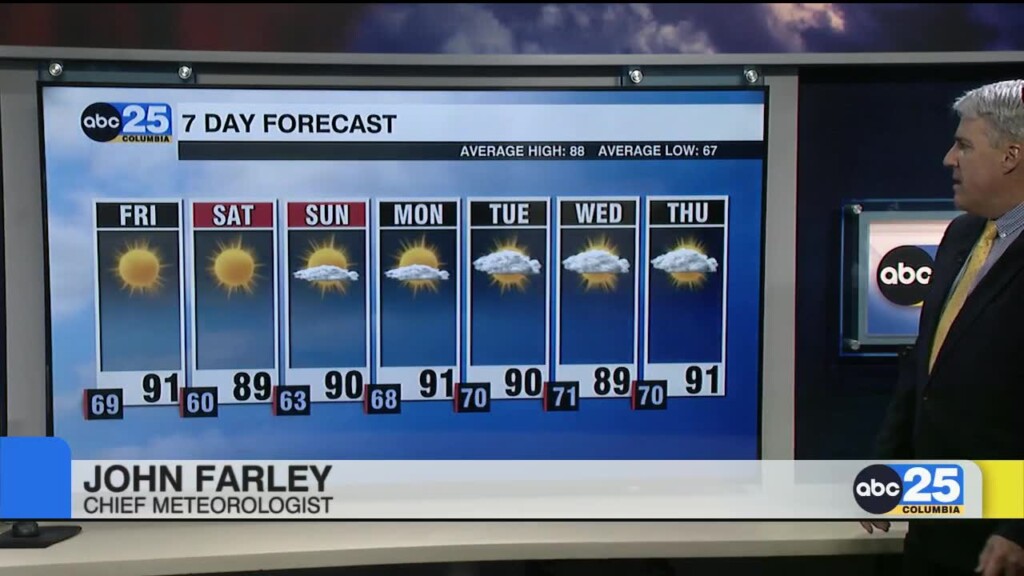 7 Day Forecast June 6, 2024