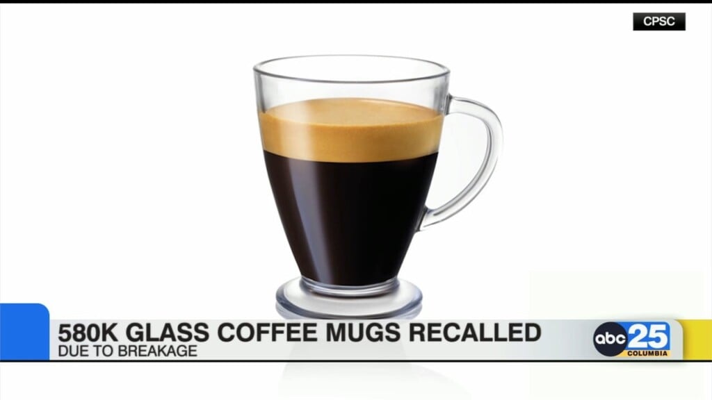 580k Glass Coffee Mugs Recalled