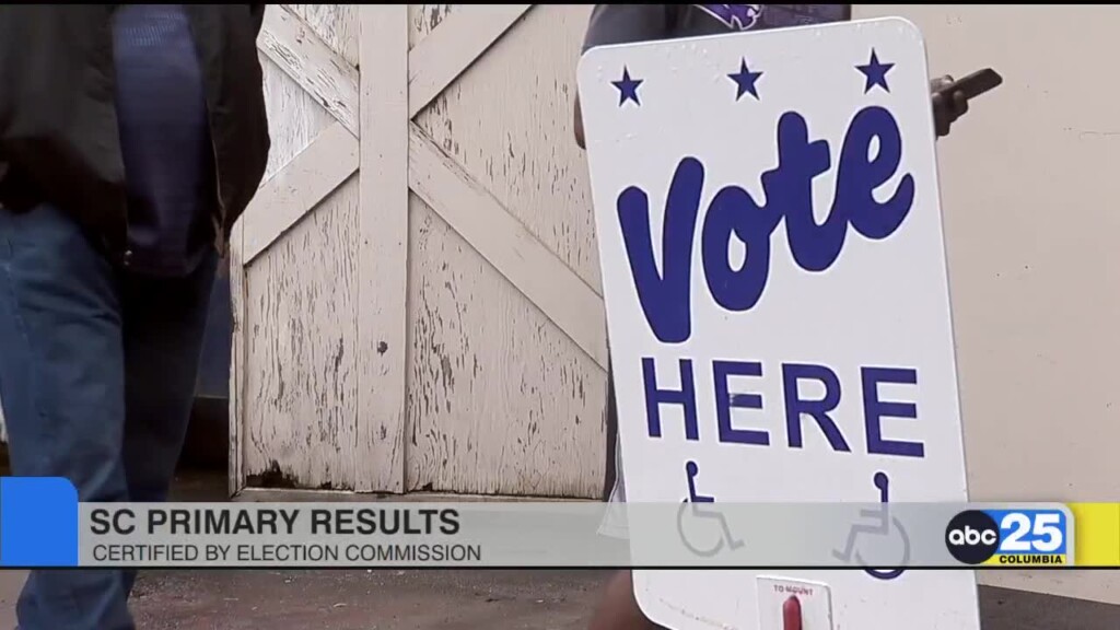 Sc Primary Results