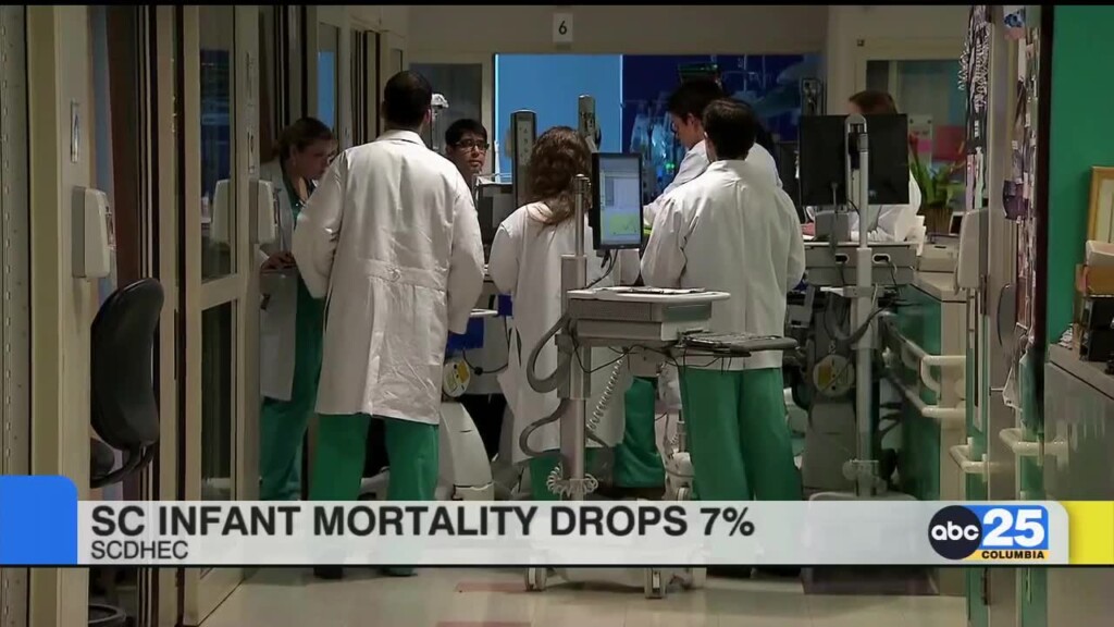 Sc Infant Mortality Rate Drops 7%