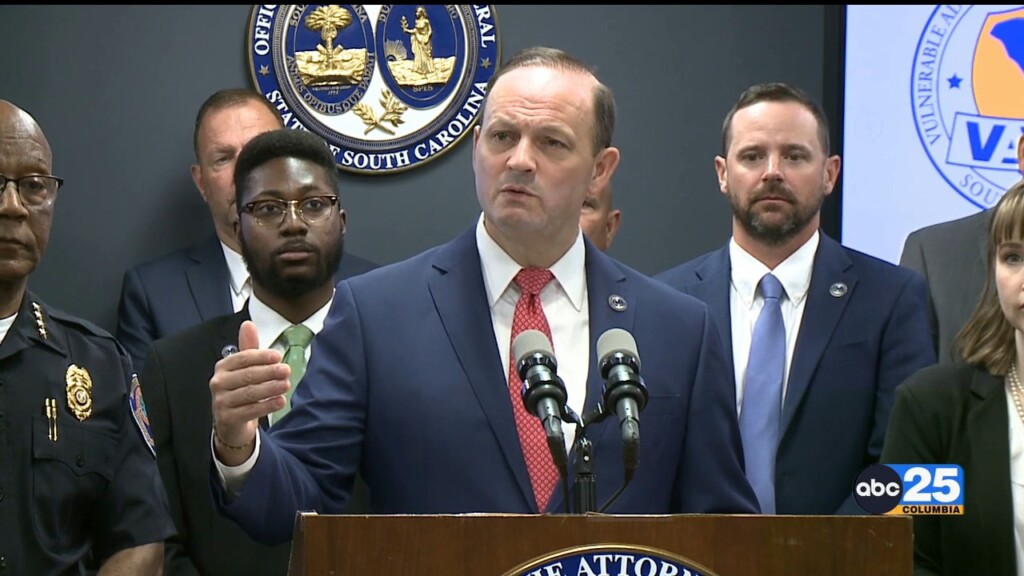 Sc Attorney General's Office Amps Up Efforts To Thwart Abuse On Elderly, Mentally Impaired