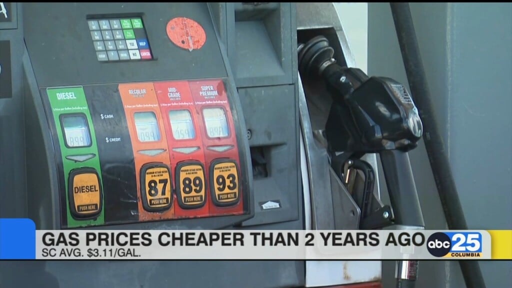 Gas Prices Cheaper Than 2 Year Ago