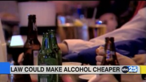 Law Could May Alcohol Cheaper