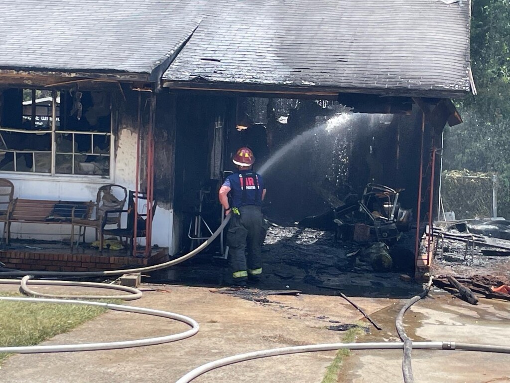 Richcreek Road home fire