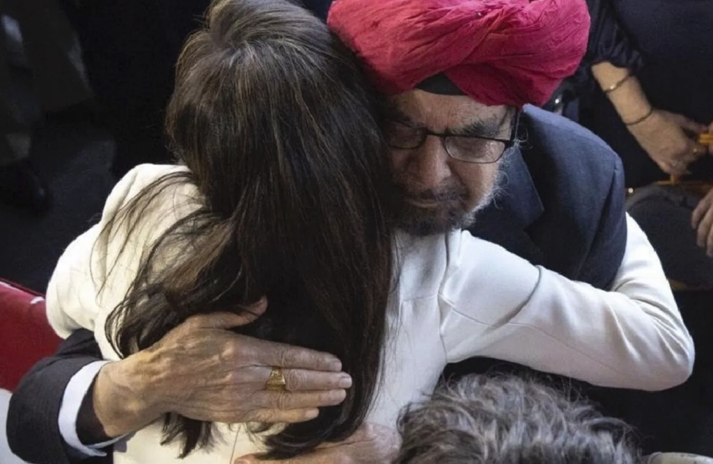 Nikki Haley and father