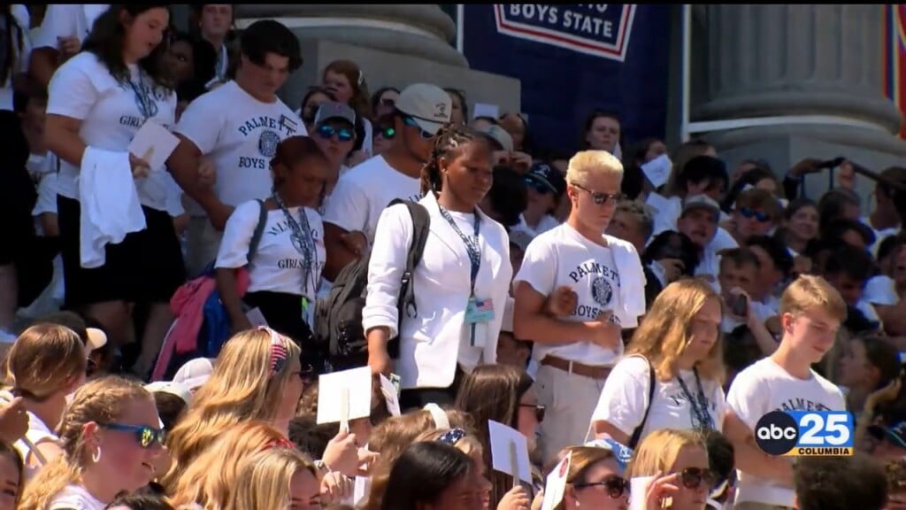 Dozens Of Students From Palmetto Boys And Girls State Program Celebrates This Year's Class