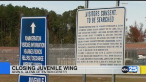 Alvin S. Glenn Closing Down Juvenile Wing
