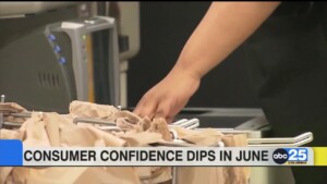 Consumer Confidence Dips In June