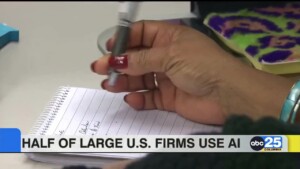 Half Of Large U.s. Firms Use Ai
