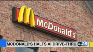 Mcdonald's Halts Ai Drive Thru