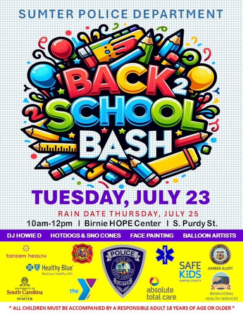Sumter Police Back To School Event