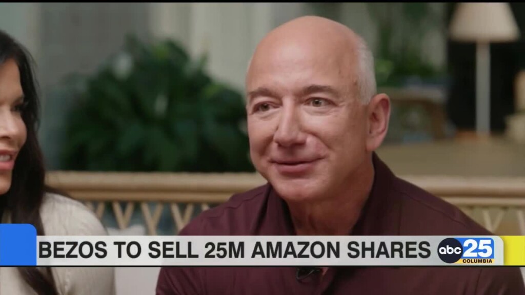 Jeff Bezos To Sell 25 Million Amazon Shares
