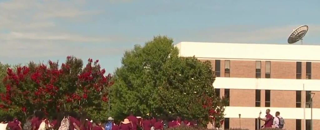 Dozens Of Midlands Students March At Sc State University