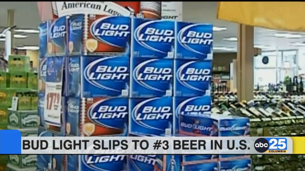 Bud Light Slips To #3 Beer In U.s.