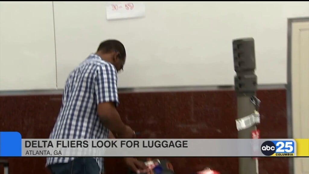 Delta Fliers Continue To Look For Luggage