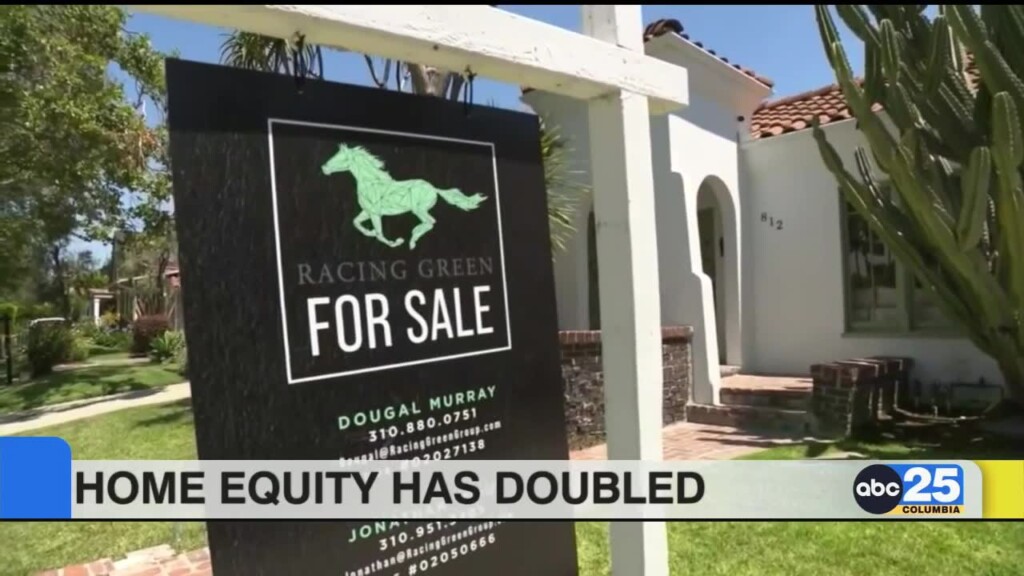 Home Equity Has Doubled