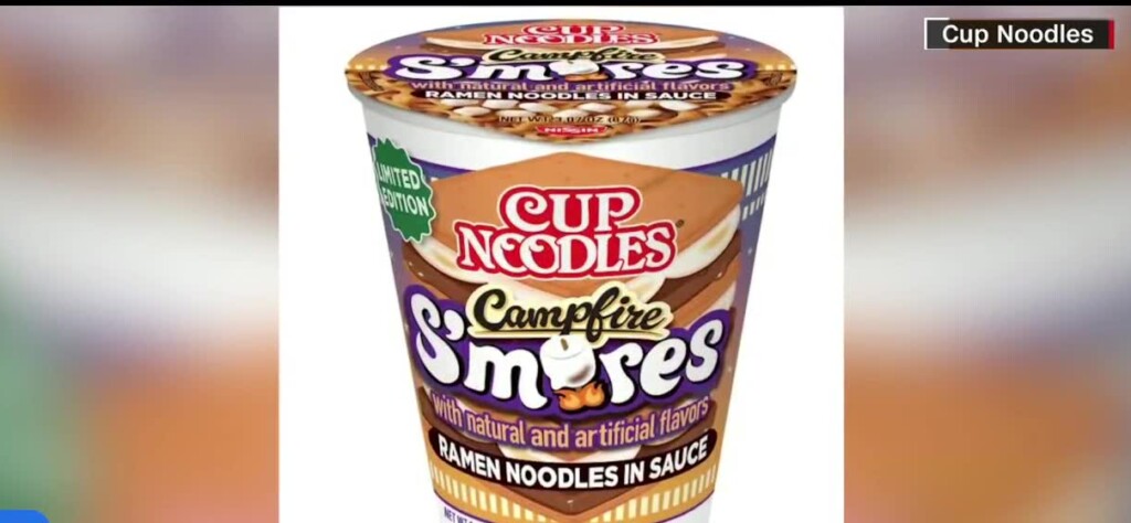 Cup Noodles Introduces New S'mores Flavor