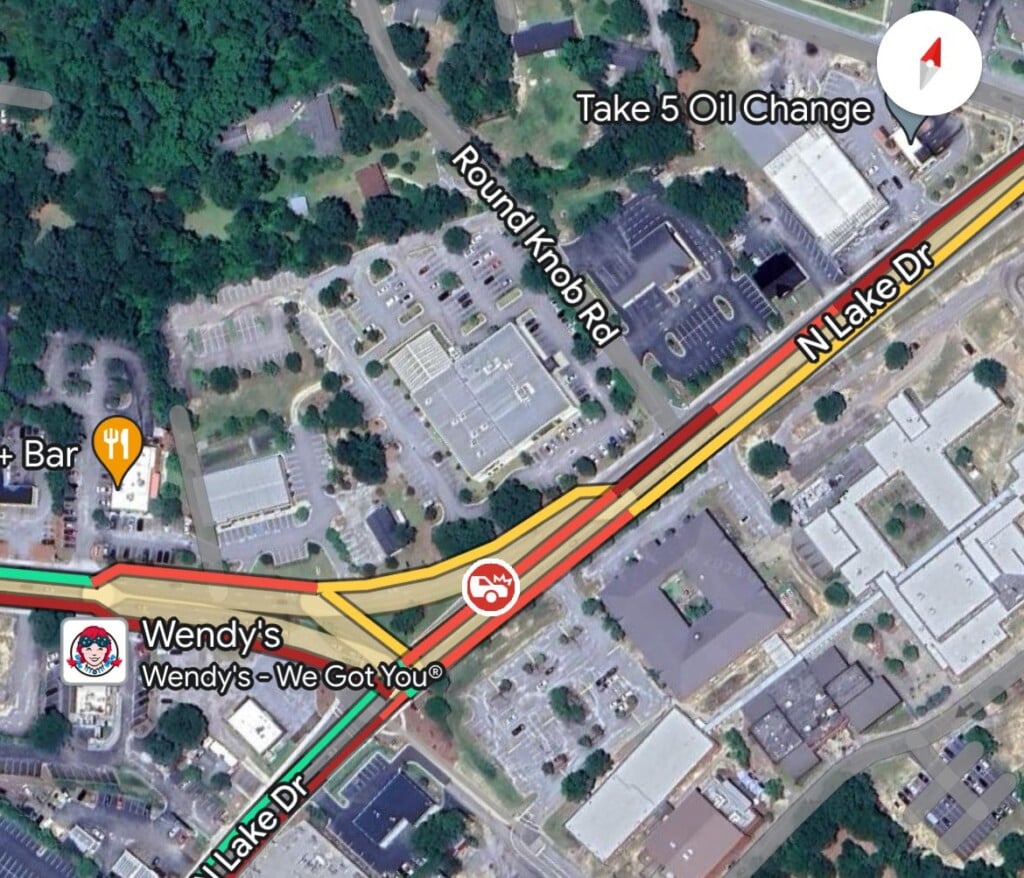 Round Knob Road Collision