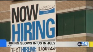 Hiring Slows Down In July