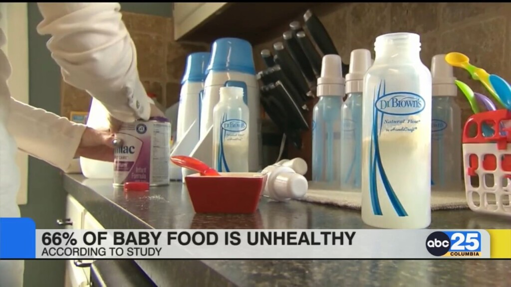 Study: Two Thirds Of Supermarket Baby Foods Are Unhealthy