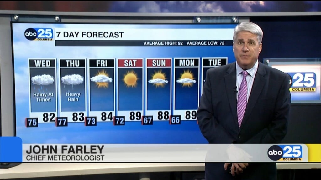 7 Day Forecast Aug. 6, 2024