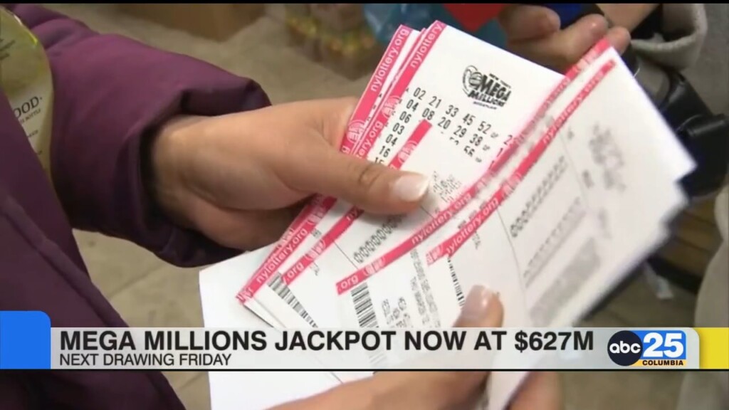 Mega Millions jackpot now at 627 million ABC Columbia