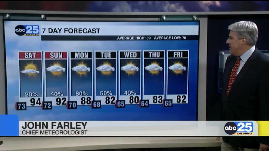7 Day Forecast Aug. 30, 2024