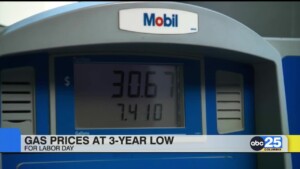 Labor Day Gas Prices Head For 3 Year Lows