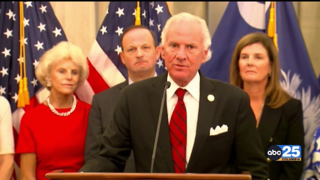 Gov. Mcmaster Signs Human Trafficking Victim Protection Bill Into Law