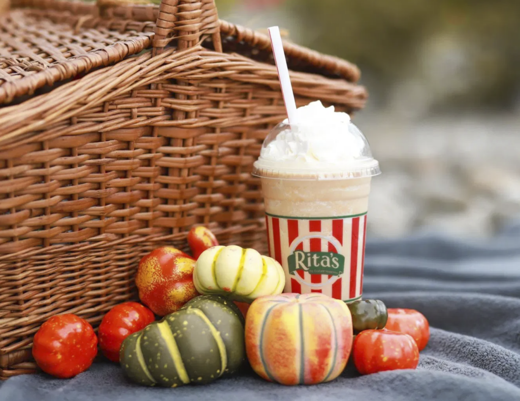 Rita's fall menu