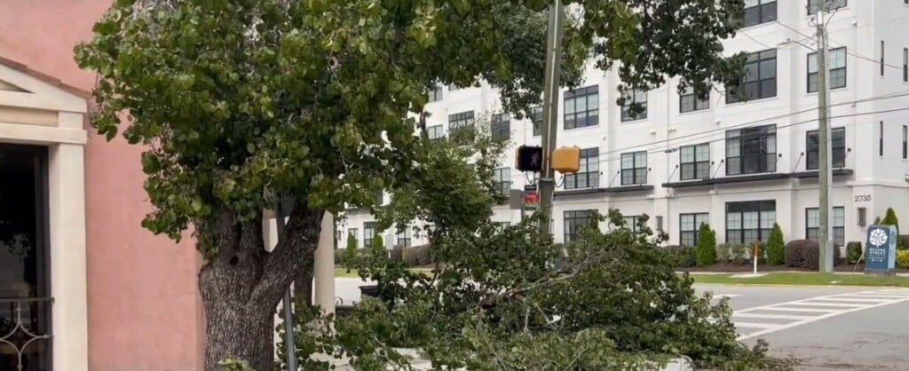 Local Storm Damage Over The Weekend