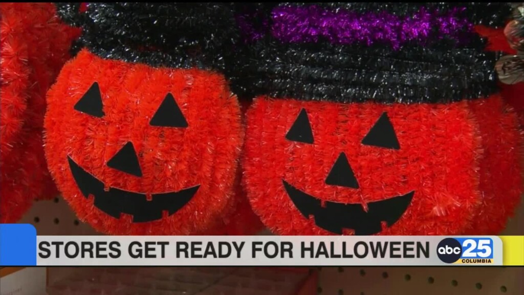 Stores Get Ready For Halloween