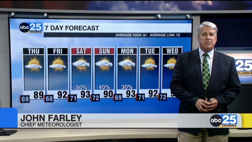7 Day Forecast Aug. 14, 2024