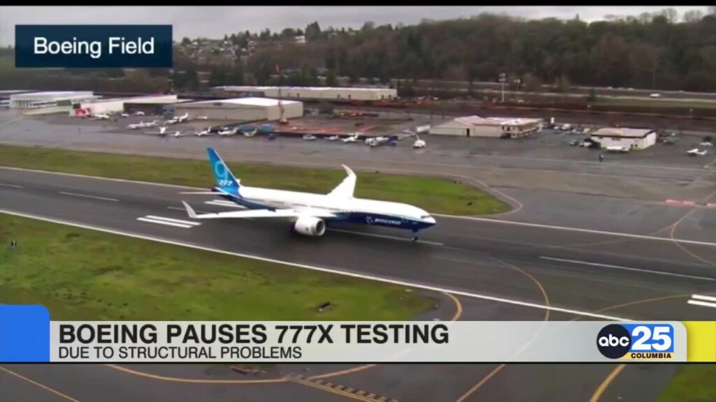 Boeing Pauses 777 X Testing