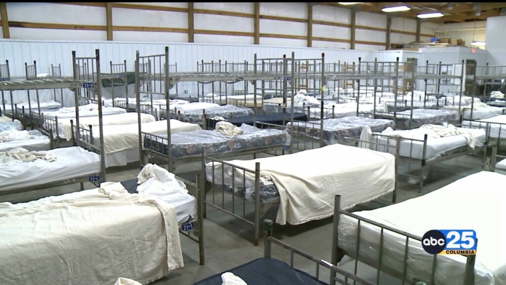 City Of Columbia's Overflow Shelter Open For People Experiencing Homelessness