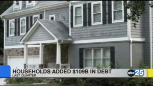 Households Added $109 Billion In Debt
